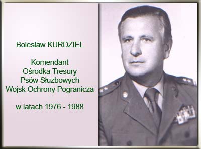 komendant otps ppłk Bolesław Kurdziel