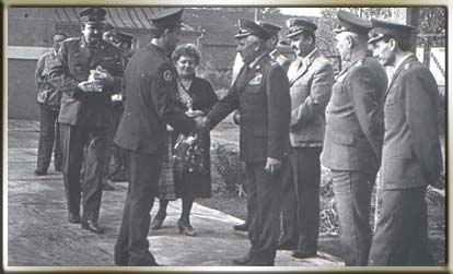 Przejęcie obowiązków Komendanta otps - kpt. Mieczysław Kula